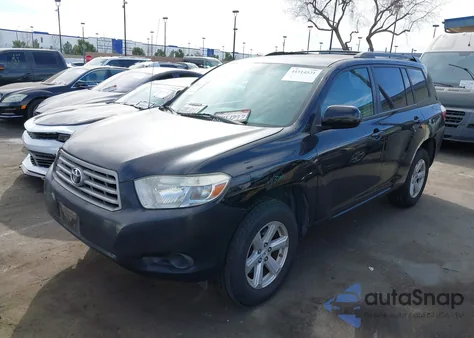 2010 Toyota Highlander Base V6 из США, поврежденный, VIN 5TDZK3EH4AS019117
